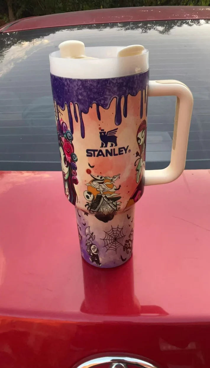 Sally x Jack Skellington 40 Oz Tumbler