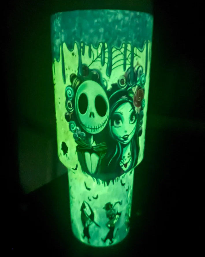 Sally x Jack Skellington 40 Oz Tumbler