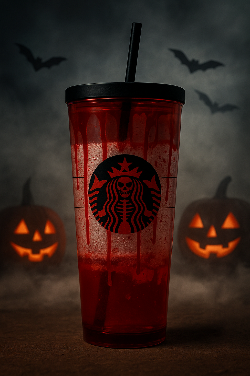Bloody Halloween Tumbler Cup