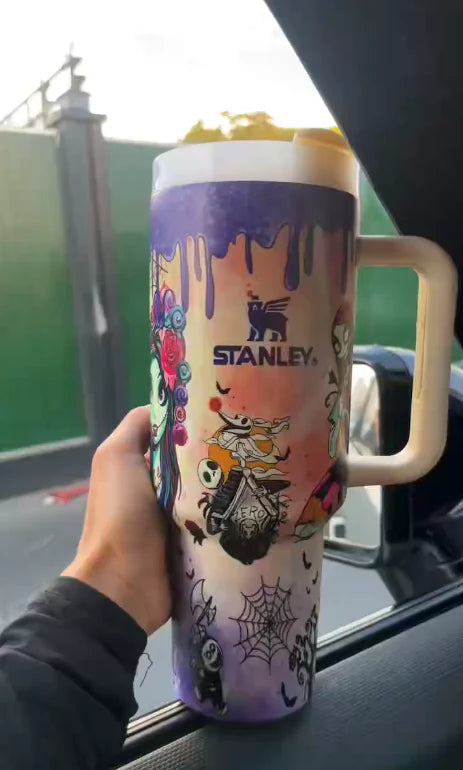 Sally x Jack Skellington 40 Oz Tumbler