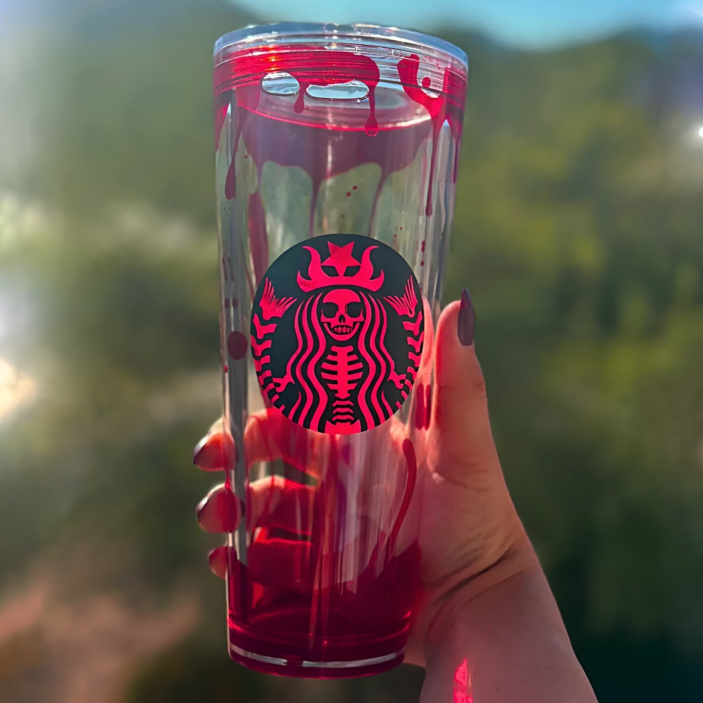 Bloody Halloween Tumbler Cup