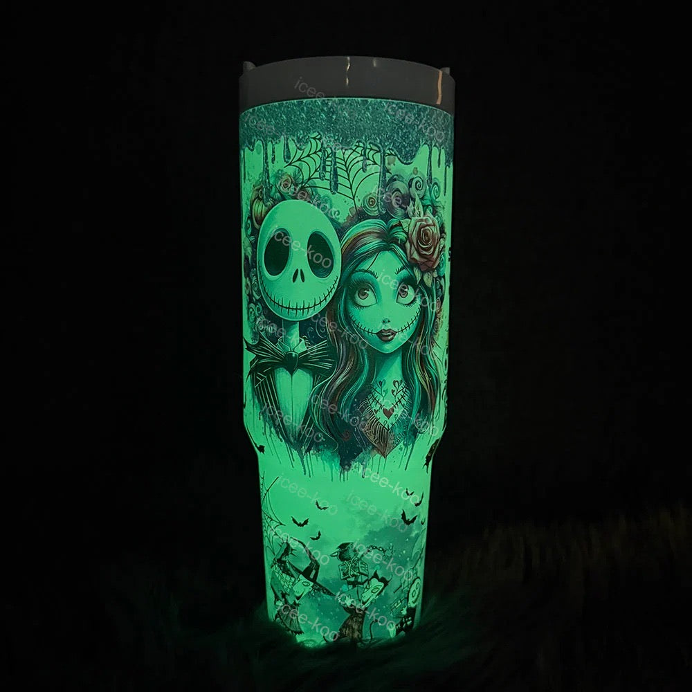 Sally x Jack Skellington 40 Oz Tumbler
