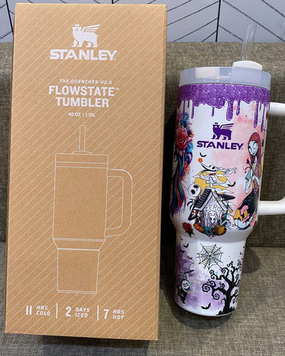 Sally x Jack Skellington 40 Oz Tumbler