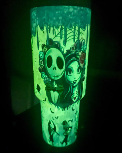 Sally x Jack Skellington 40 Oz Tumbler