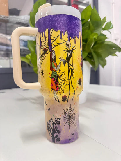 Sally x Jack Skellington 40 Oz Tumbler