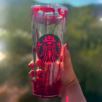 Bloody Halloween Tumbler Cup