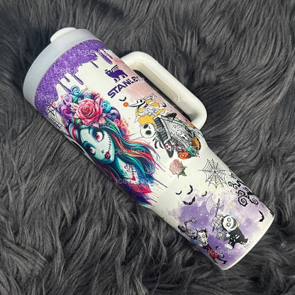 Sally x Jack Skellington 40 Oz Tumbler