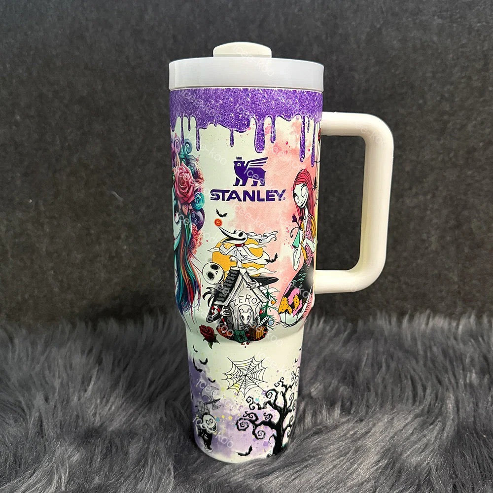 Sally x Jack Skellington 40 Oz Tumbler